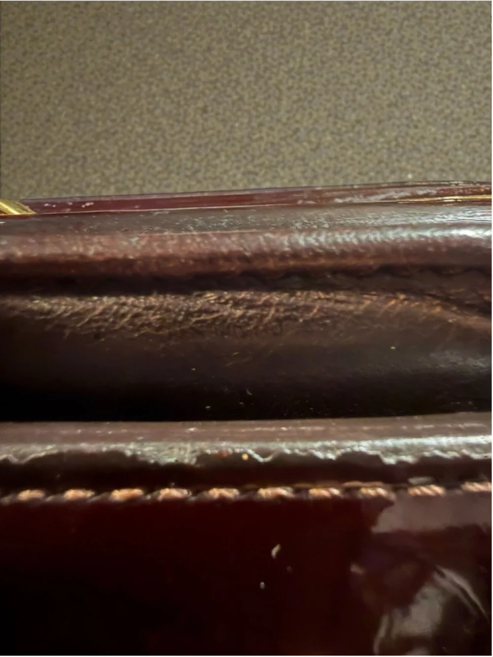 Louis Vuitton Portefeuille Viennois in Amarante with Dust Bag and CoA